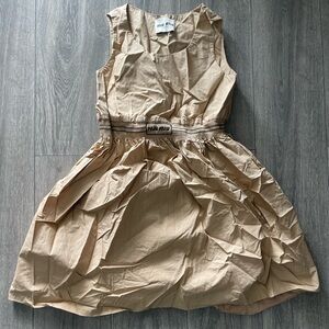 Miu Miu embroidered cotton dress. Limited edition/sold out